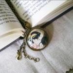 Japanese Ukiyoe Necklace, J..
