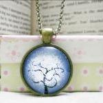 Tree Necklace, Snowing Tree..