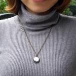 Bird & Moon Necklace, Graph..