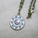Glass Pendant Necklace, Phe..