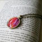 Colorful Feather Necklace, ..