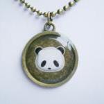 Panda Necklace, Animal Neck..