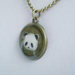 Panda Necklace, Animal Neck..