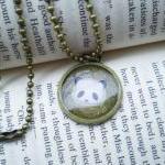 Panda Necklace, Animal Neck..