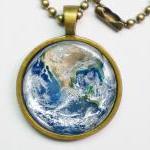 Planet Necklace - The Earth..