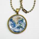 Planet Necklace - The Earth..