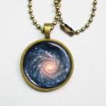 Spiral Galaxy Necklace - Gr..